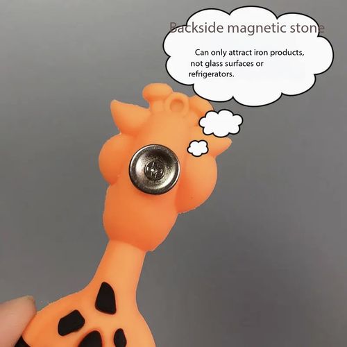 8 Pcs Cute 3D Cartoon Animal Magnets