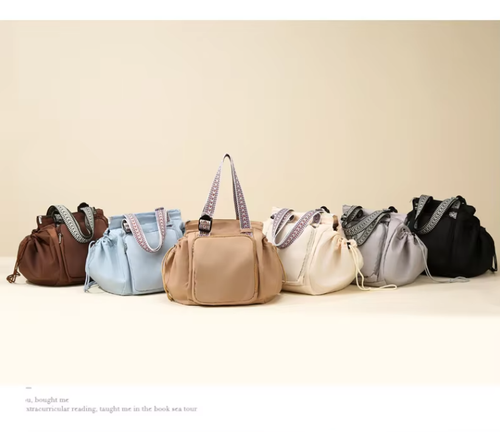 Multi-pocket storage single and double shoulder backpack