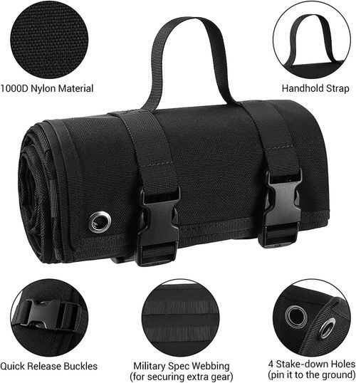 Tactical Outdoor Roll-Up Mat Portable Moisture Proof Shooting Pad Camping Sleeping Mat for Kenya