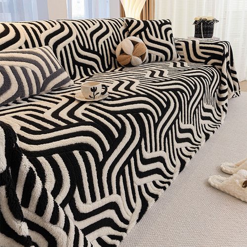 Multifunctional sofa blanket