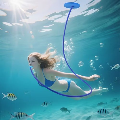 Portable Surface Snorkel Breathing Tube Silicone Anti-Leak Valve Underwater Swimming Training Tool Kenya