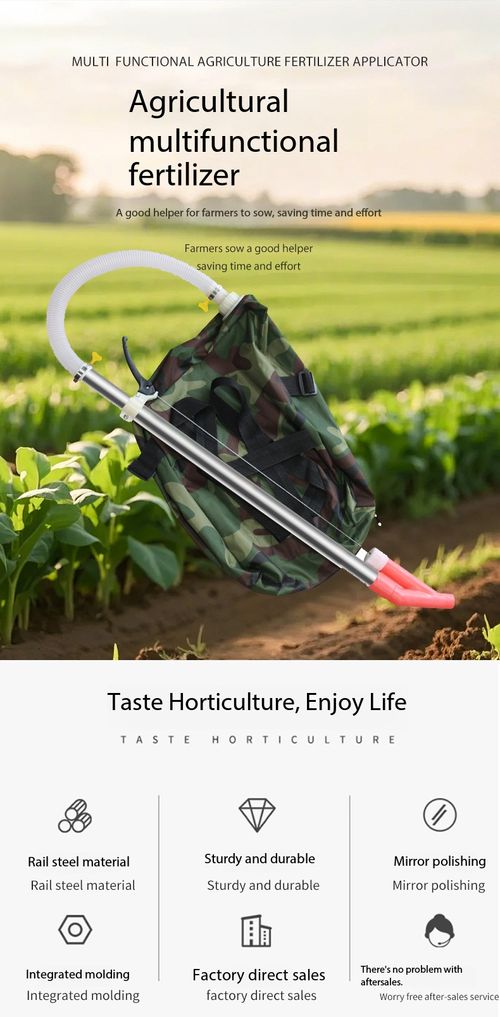 Agricultural Support Manual Fertilizer Applicator Backpack Corn Fertilizer Spreader for Kenya Farmers