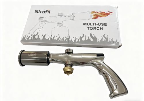 Super Flame butane Torch Lighter Strongest Handheld Fireplace Charcoal Gun Style Kitchen Lighter