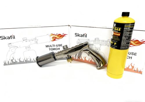 Super Flame butane Torch Lighter Strongest Handheld Fireplace Charcoal Gun Style Kitchen Lighter