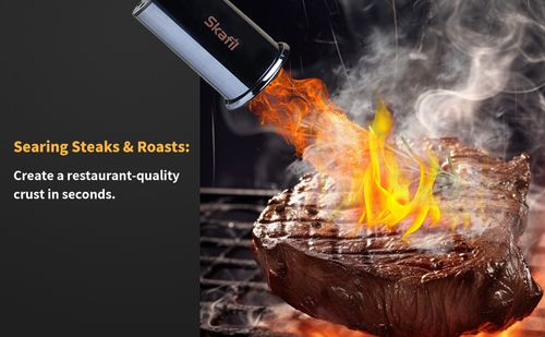 Super Flame butane Torch Lighter Strongest Handheld Fireplace Charcoal Gun Style Kitchen Lighter