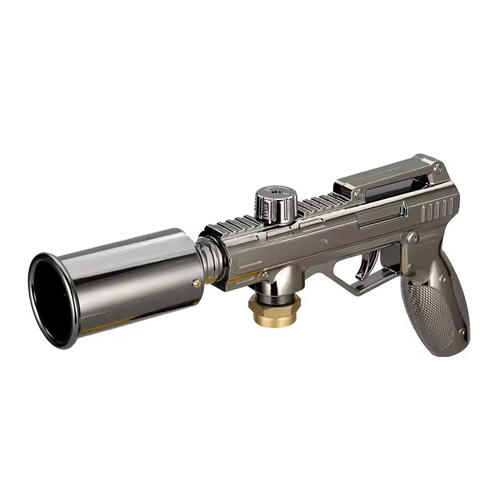Super Flame butane Torch Lighter Strongest Handheld Fireplace Charcoal Gun Style Kitchen Lighter
