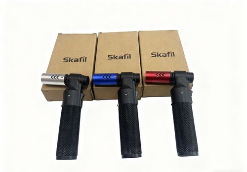 High-quality 360 flipping 1300 degrees outdoor windproof barbecue gas lighter ignitor gun cigar lighter