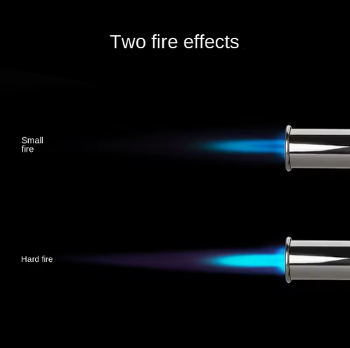 Super Flame butane Torch Lighter Strongest Handheld Fireplace Charcoal Gun Style Kitchen Lighter