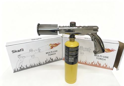 Super Flame butane Torch Lighter Strongest Handheld Fireplace Charcoal Gun Style Kitchen Lighter
