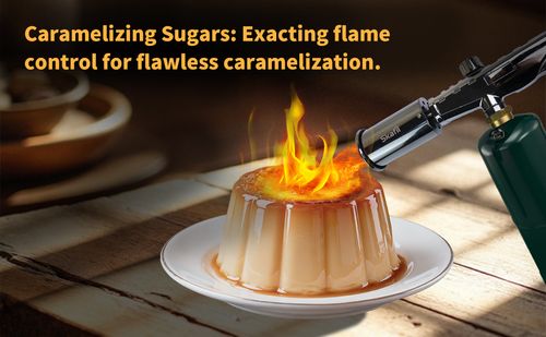 Super Flame butane Torch Lighter Strongest Handheld Fireplace Charcoal Gun Style Kitchen Lighter