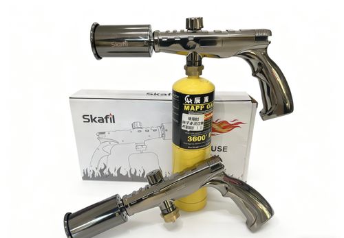 Super Flame butane Torch Lighter Strongest Handheld Fireplace Charcoal Gun Style Kitchen Lighter