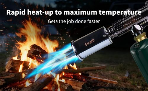 Super Flame butane Torch Lighter Strongest Handheld Fireplace Charcoal Gun Style Kitchen Lighter