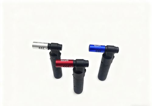 High-quality 360 flipping 1300 degrees outdoor windproof barbecue gas lighter ignitor gun cigar lighter