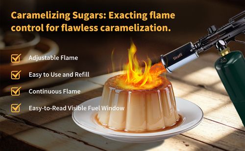 Super Flame butane Torch Lighter Strongest Handheld Fireplace Charcoal Gun Style Kitchen Lighter