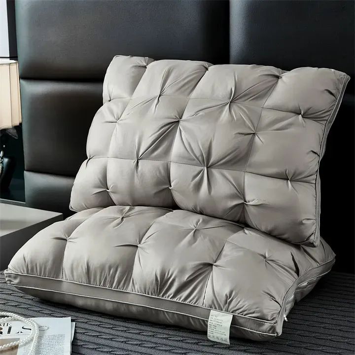 4pcs 2pcs Hvnde Hotel Collection Deep Sleep Pillow - Neck Support Non-Collapse Design Hypoallergenic  for Side Supine Prone Sleepers pillows