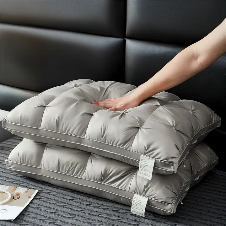 4pcs 2pcs Hvnde Hotel Collection Deep Sleep Pillow - Neck Support Non-Collapse Design Hypoallergenic  for Side Supine Prone Sleepers pillows