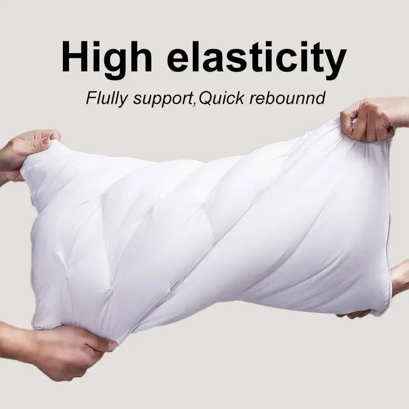 4pcs 2pcs Hvnde Hotel Collection Deep Sleep Pillow - Neck Support Non-Collapse Design Hypoallergenic  for Side Supine Prone Sleepers pillows