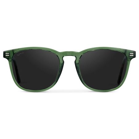 Emerald Green with Black Lens-Sunglasses