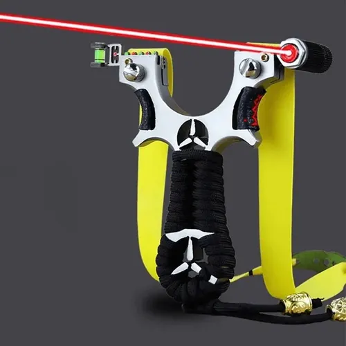 🎁 New Design Hot Sale🔥Precision Aiming High Power Laser Slingshot