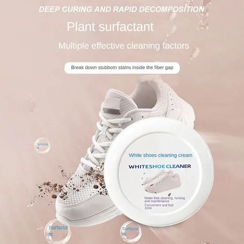 White shoes, casual shoes, sports shoes, waterless cleaning and stain remover