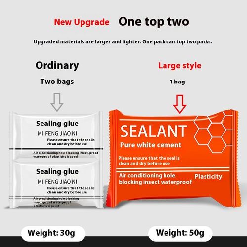 Multi-purpose sustainable liquid household chemical air conditioning sealant, suitable for sewer pipes, wall holes and dormitories
