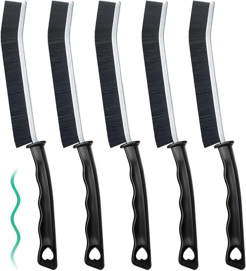 (5pcs 1set) crevice cleaning brush set, stiff bristle crevice brush, multi-functional crevice cleaning tool