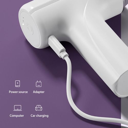 Rechargeable 3-speed hand mixer - Multi-functional kitchen mixer with two whisks