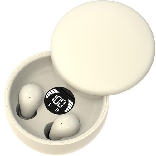 2025 Ultra-Miniature LED Wireless Earphones, Unisex, Sleep Aid, Noise Reduction, Waterproof