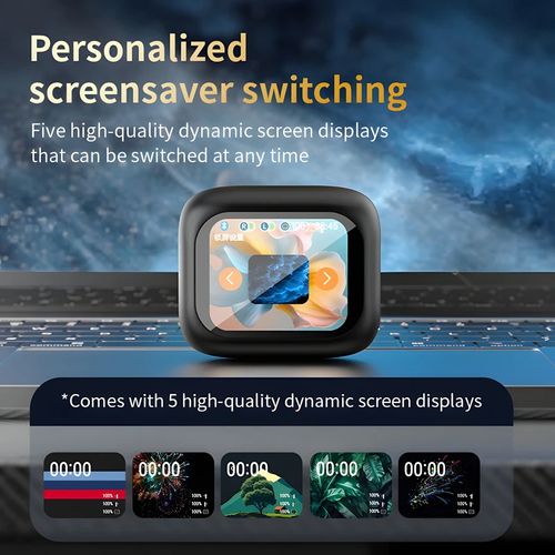 🎧Fones LX-10 TWS com ANC, ENC, tela touch e chamadas HD