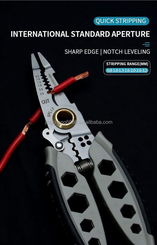 🔥 Multifuncional🔥9 em 1 multi-function electrician clamp 7 polegadas stripper cabo stripper crimpagem chave sextavada externa ferramentas manuais