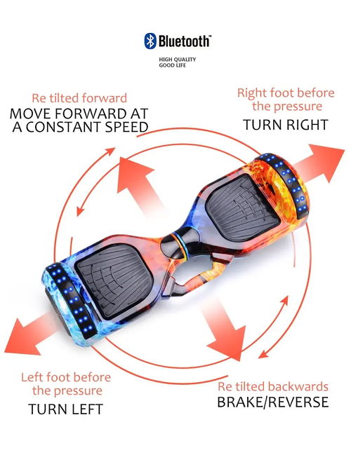 🔥 50% desconto por tempo limitado🔥Carro de equilíbrio inteligente elétrico para crianças❤️