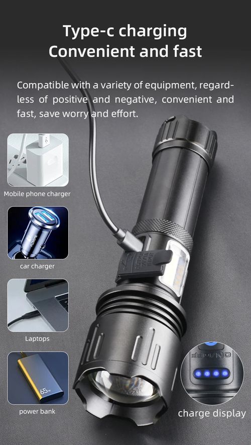 🔥 venda quente 🔥Lanterna multifuncional recarregável para celular