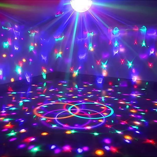 🔥 venda quente 🔥Home k canção luzes rock glitter colorido rotativo disco luzes de atmosfera