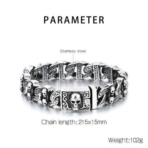 Pulseira com caveira💪Momentos de luta💪