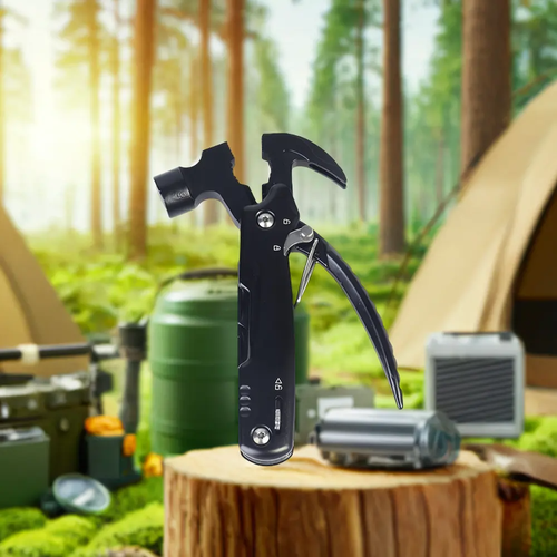 Luz portátil 12 em 1 martelo multifuncional