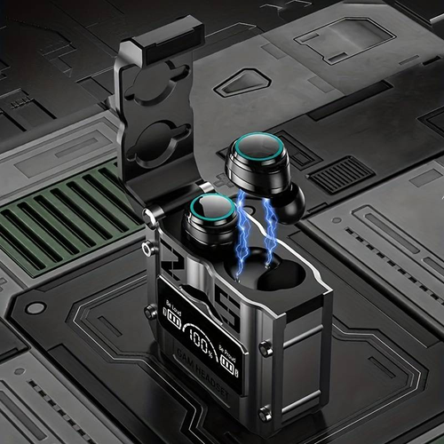 Fone de ouvido gamer M25 TWS com ENC e bateria duradoura