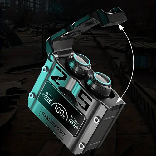 Fone de ouvido gamer M25 TWS com ENC e bateria duradoura