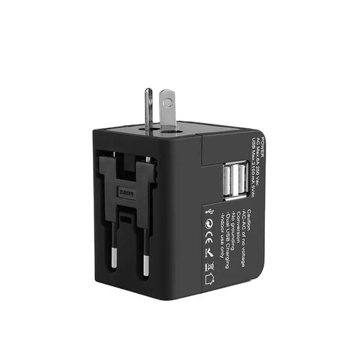 Global Travel Switch Plug 2 Usb Usb Multi Plug Adaptor