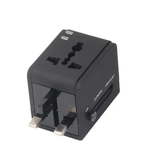 Global Travel Switch Plug 2 Usb Usb Multi Plug Adaptor
