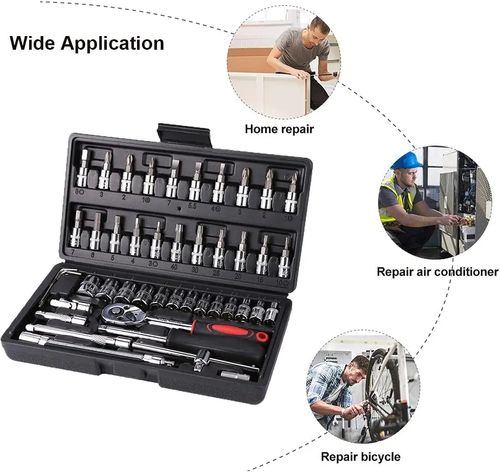 46 auto manutenção ratchet wrench