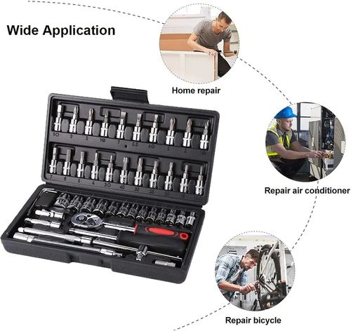 46 auto manutenção ratchet wrench