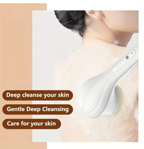 Escova de limpeza elétrica de massagem