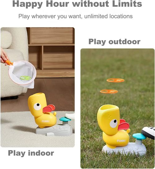 Brinquedo lançador de disco voador