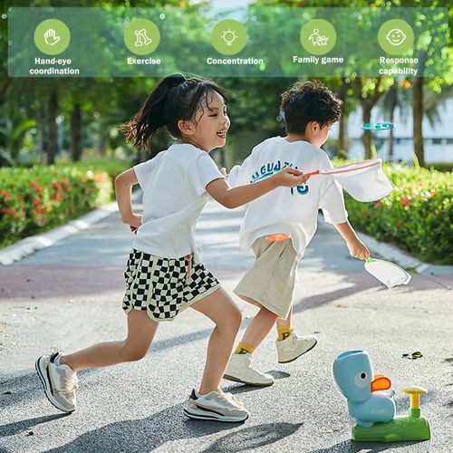 Brinquedo lançador de disco voador