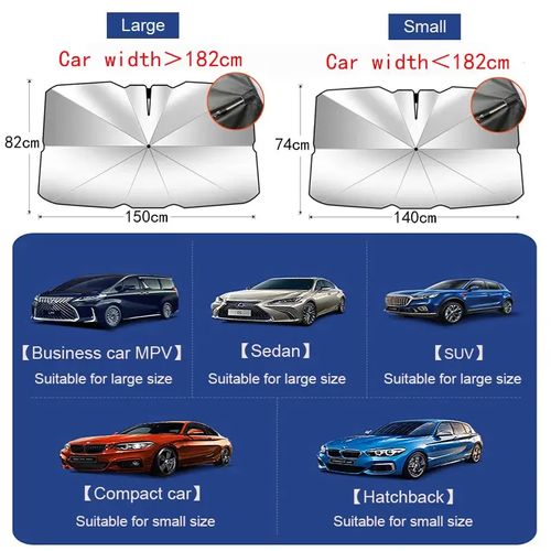 guarda-sol do carro guarda-sol dobrável guarda-chuva