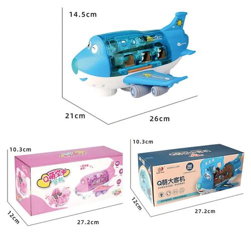 360 ° rotativo brinquedo avião elétrico