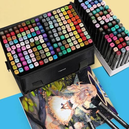 Marcador oblíquo redondo duplo