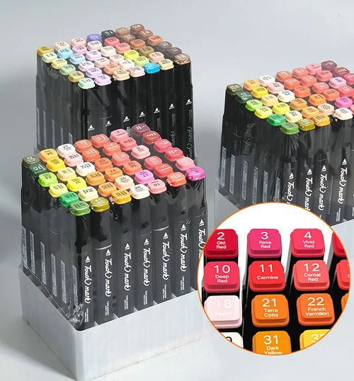 Marcador oblíquo redondo duplo