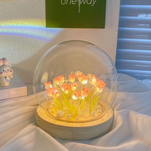Handcrafted DIY Tulip Night Lamp