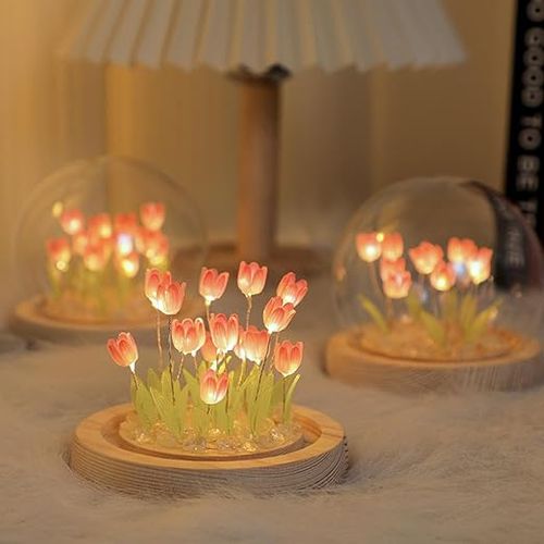 Handcrafted DIY Tulip Night Lamp